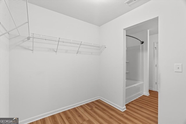104 Middleton Ct, Chatsworth, GA 30705 - spacious closet with wood finished floors