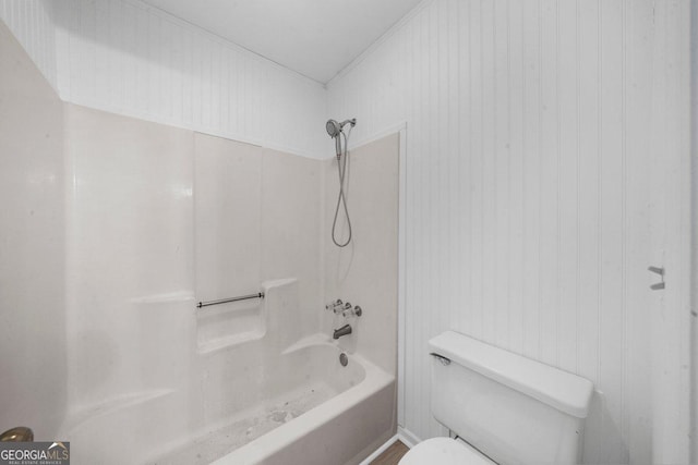 2945 Thompson Mill Rd, Gainesville, GA 30506 - full bathroom with toilet and tub / shower combination