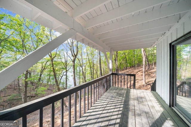 2945 Thompson Mill Rd, Gainesville, GA 30506 - view of wooden terrace