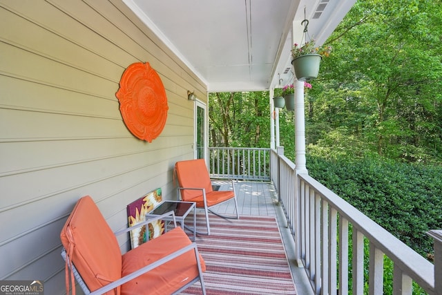 4467 Pineridge Cir, Atlanta, GA 30338 - view of wooden porch