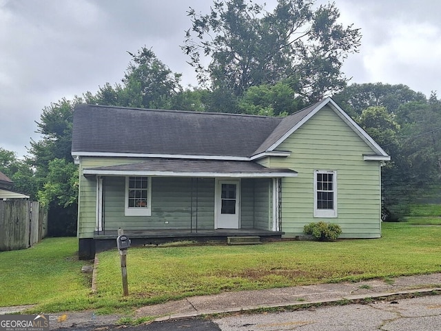 503 S 6th, Lanett, AL 36863 - view of front of house with a porch and roof with shingles