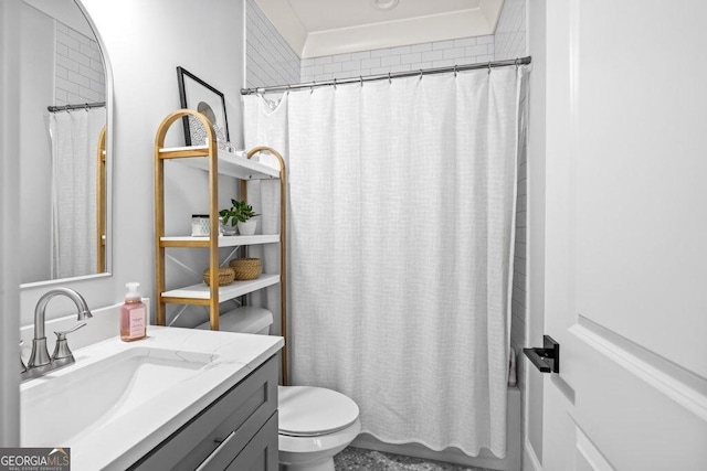 2381 Jones Phillips Rd, Dacula, GA 30019 - bathroom with vanity and toilet