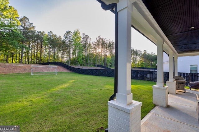 2381 Jones Phillips Rd, Dacula, GA 30019 - view of fenced backyard