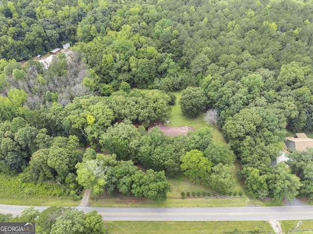 8692 Estes Rd, Macon, GA 31220 - bird's eye view of a heavily wooded area