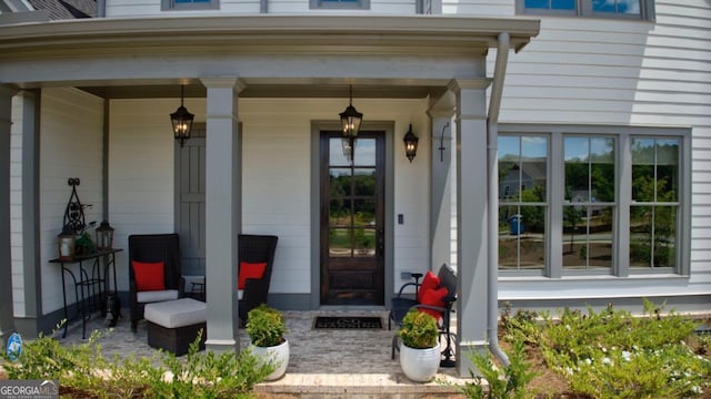 24 Lakewood Park N, Statham, GA 30666 - view of exterior entry with covered porch
