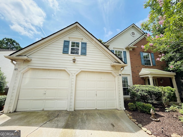 5190 Bankside Way, Peachtree Corners, GA 30092 - traditional-style house with concrete driveway