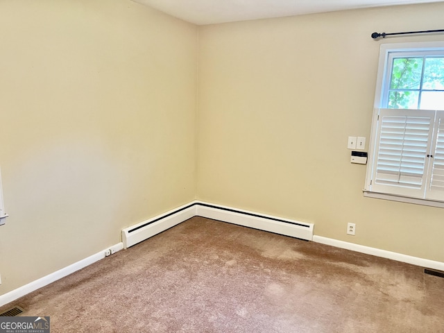 201 Glen Iris Dr, Monroe, GA 30655 - carpeted spare room with baseboards