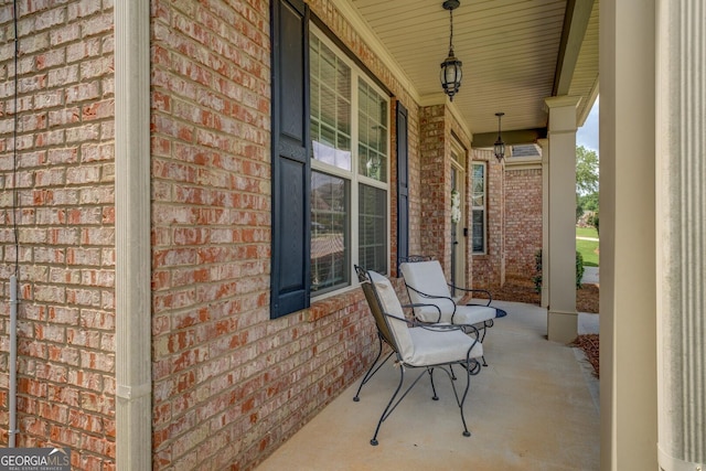 312 Relative Trl, Mcdonough, GA 30253 - view of covered porch