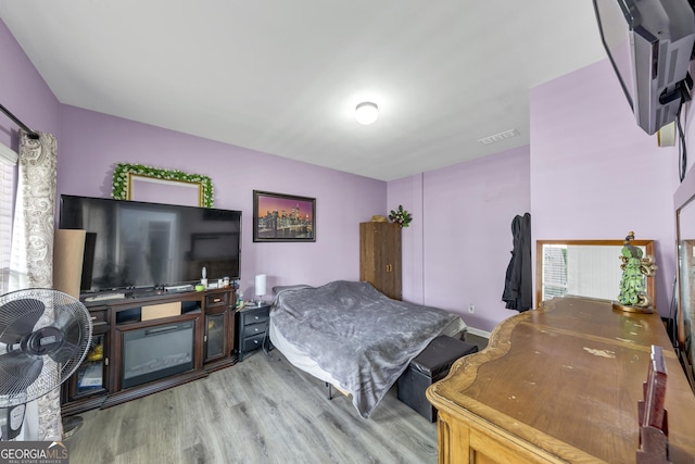 226 Creek View Ln, Acworth, GA 30102 - bedroom with wood finished floors