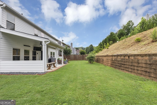226 Creek View Ln, Acworth, GA 30102 - view of yard