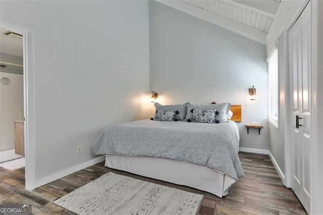 125 Wolfscratch, Big Canoe, GA 30143 - bedroom featuring wood finished floors and baseboards