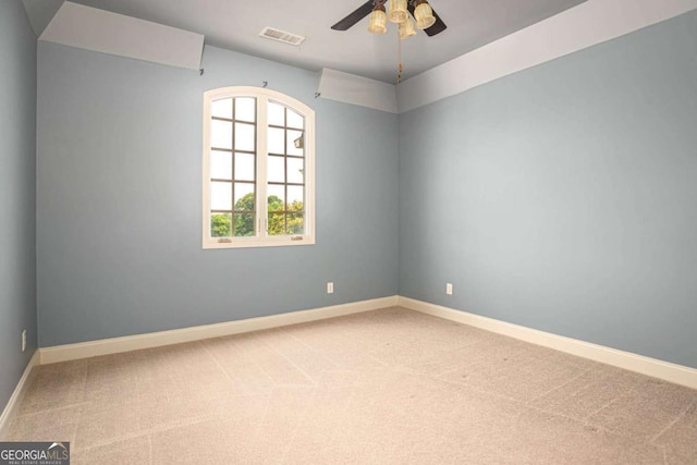 1811 Traditions Way, Jefferson, GA 30549 - carpeted empty room featuring a ceiling fan and baseboards
