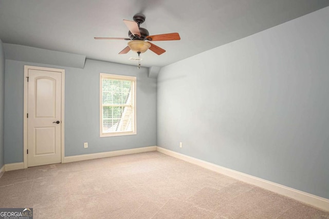 1811 Traditions Way, Jefferson, GA 30549 - spare room with ceiling fan and light carpet