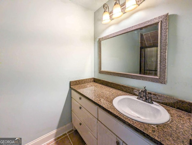 1811 Traditions Way, Jefferson, GA 30549 - bathroom featuring vanity and tile patterned floors
