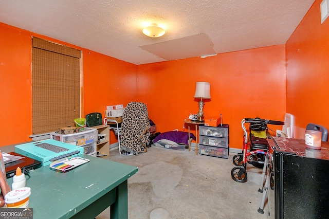 3251 Hunters Crossing Pt, Lithonia, GA 30038 - misc room with unfinished concrete floors and a textured ceiling