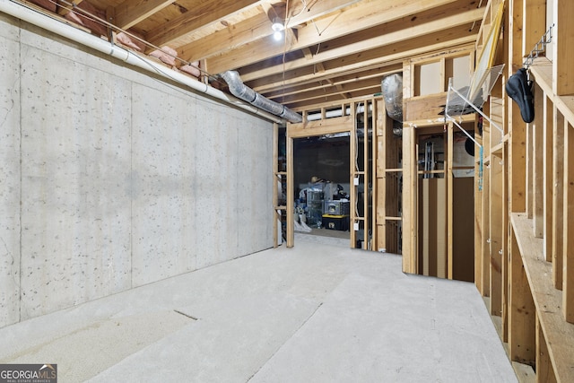3450 Merganser Ln, Alpharetta, GA 30022 - view of unfinished basement