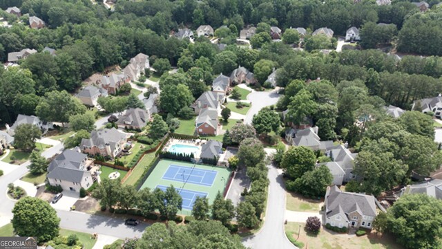 3450 Merganser Ln, Alpharetta, GA 30022 - aerial view of residential area