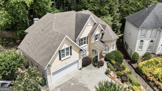 3450 Merganser Ln, Alpharetta, GA 30022 - aerial view of property and surrounding area