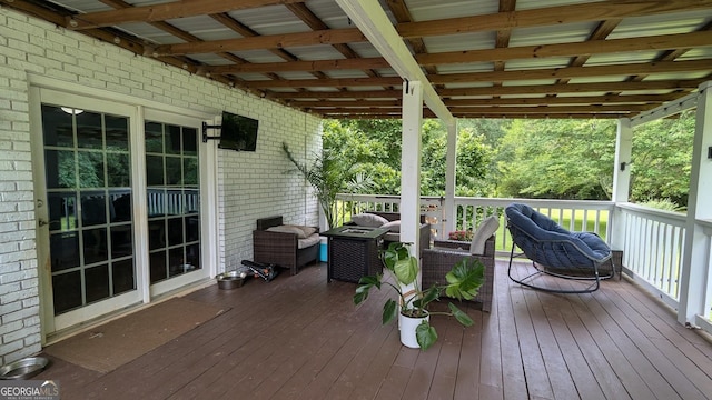 67 Wilder Dr, Forsyth, GA 31029 - view of deck