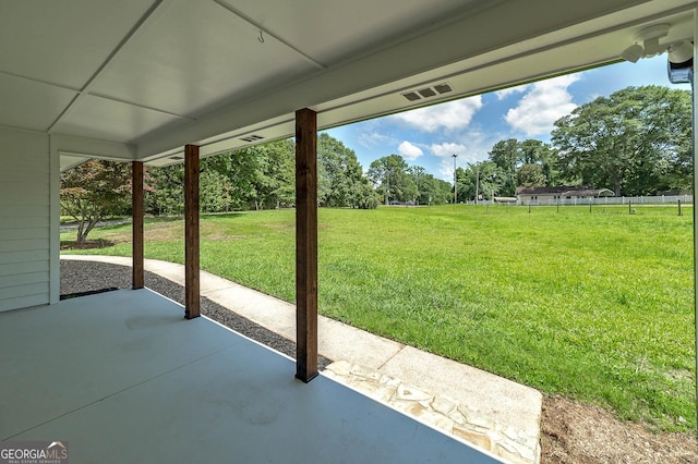 858 Pates Creek Rd, Stockbridge, GA 30281 - view of patio featuring view of wooded area