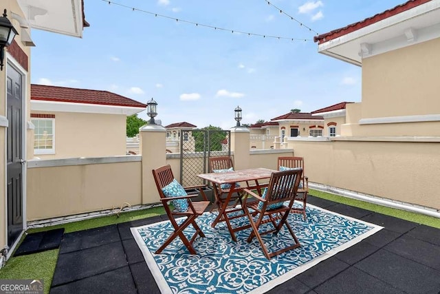 3541 Roswell Rd NE Unit 21, Atlanta, GA 30305 - view of patio featuring outdoor dining area