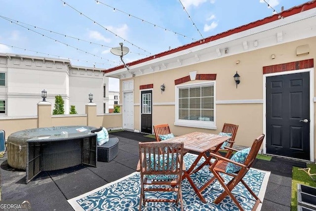 3541 Roswell Rd NE Unit 21, Atlanta, GA 30305 - view of patio / terrace with outdoor dining space