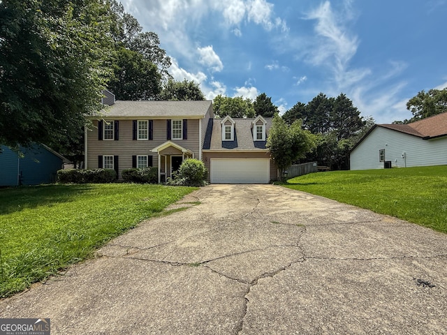 5156 Allison Way, Sugar Hill, GA 30518 - colonial house featuring concrete driveway and a front yard