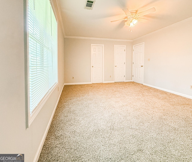 5156 Allison Way, Sugar Hill, GA 30518 - unfurnished room featuring ceiling fan and crown molding