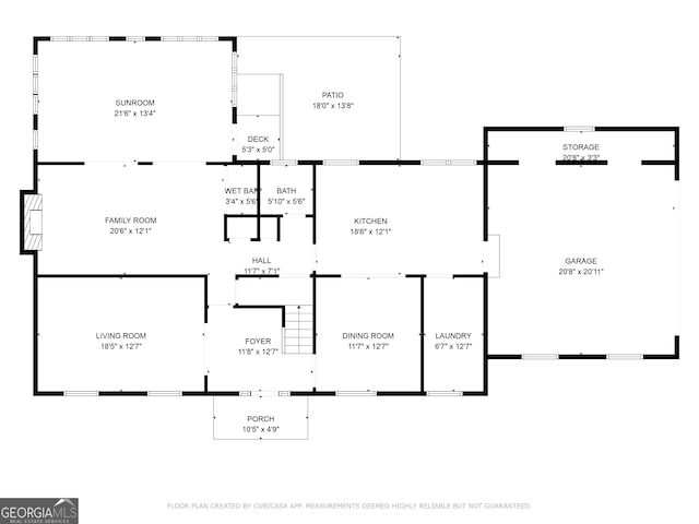 4714 Marc Ct SW, Lilburn, GA 30047 - view of home floor plan
