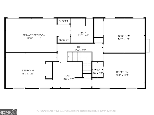 4714 Marc Ct SW, Lilburn, GA 30047 - view of property floor plan