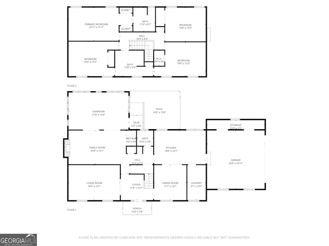 4714 Marc Ct SW, Lilburn, GA 30047 - view of property floor plan