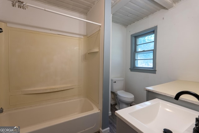 290 Mcree Dr, Camilla, GA 31730 - bathroom featuring vanity and shower / bathtub combination