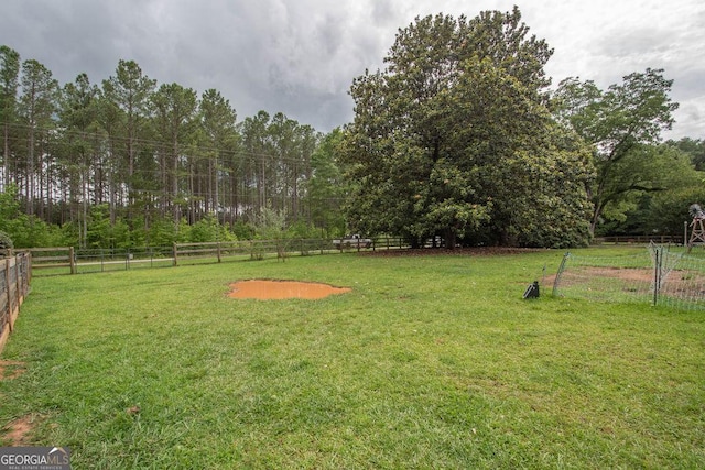 202 E Oak St, Luthersville, GA 30251 - view of yard with a garden