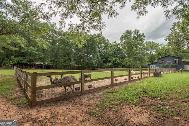 202 E Oak St, Luthersville, GA 30251 - view of yard