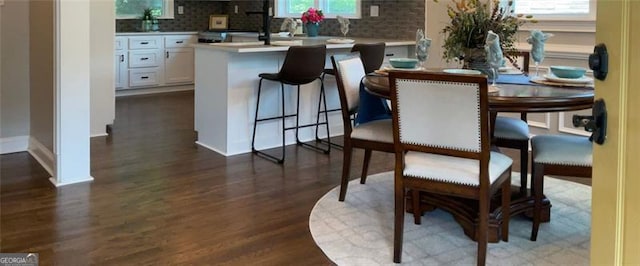 2170 Beecher Cir SW, Atlanta, GA 30311 - dining space featuring dark wood finished floors