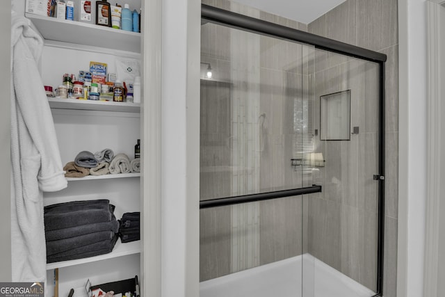 322 Pea Ridge Rd, Franklin, GA 30217 - bathroom with a stall shower