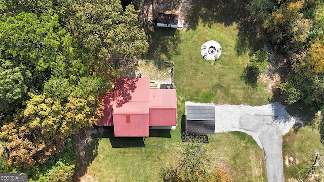 322 Pea Ridge Rd, Franklin, GA 30217 - view from above of property