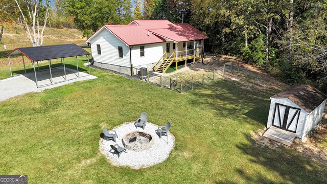 322 Pea Ridge Rd, Franklin, GA 30217 - view of subject property