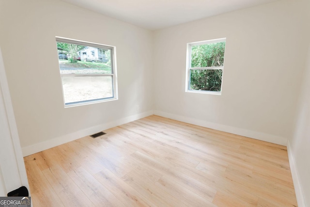 206 2nd St, Gainesville, GA 30504 - unfurnished room featuring wood finished floors and baseboards