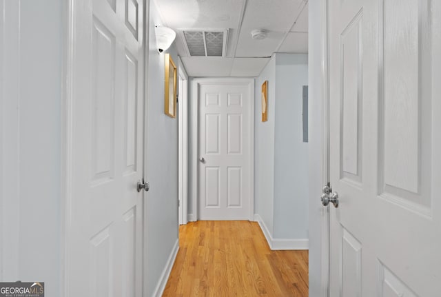 5400 Roswell Rd Apt L 6, Sandy Springs, GA 30342 - hall with light wood-type flooring and electric panel