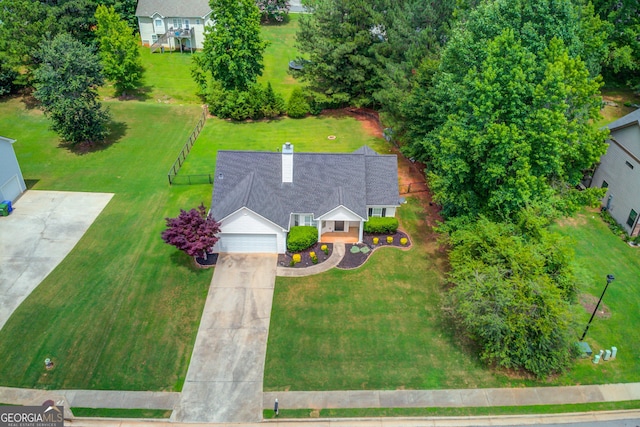 926 Masters Dr, Monroe, GA 30655 - view from above of property