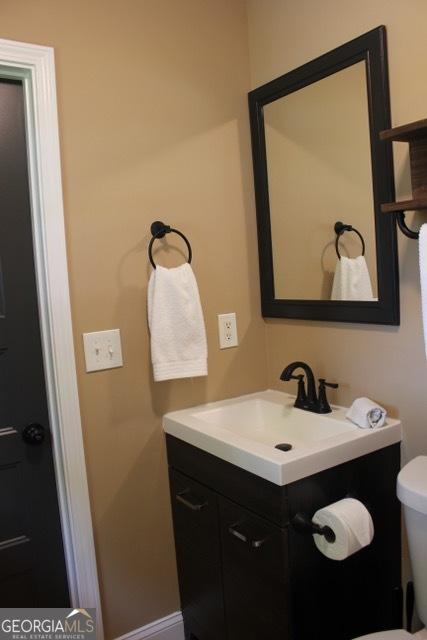 5880 Mulberry St, Austell, GA 30168 - bathroom featuring vanity and toilet