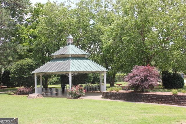 5880 Mulberry St, Austell, GA 30168 - view of home's community with a gazebo and a lawn