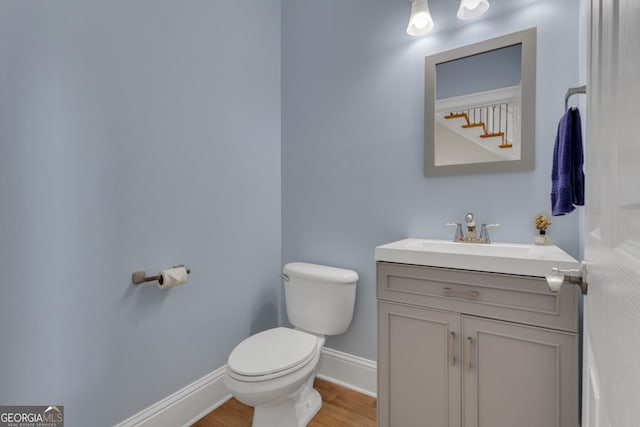 140 Olivia Ct, Fayetteville, GA 30215 - bathroom with vanity and wood finished floors