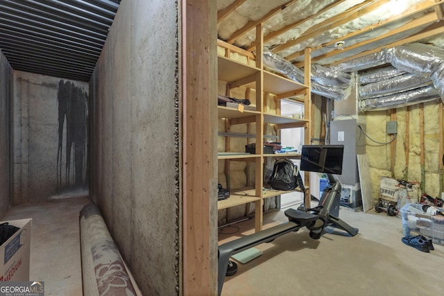 140 Olivia Ct, Fayetteville, GA 30215 - view of unfinished below grade area