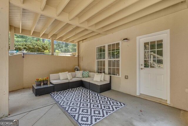 140 Olivia Ct, Fayetteville, GA 30215 - view of patio / terrace featuring an outdoor living space