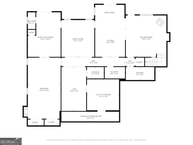 140 Olivia Ct, Fayetteville, GA 30215 - view of room layout