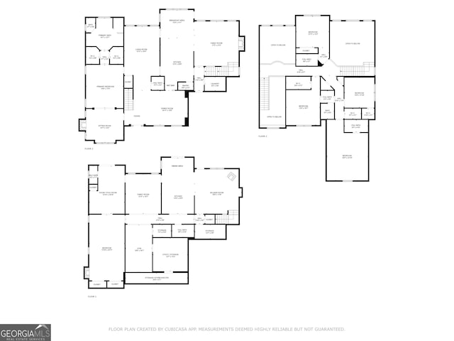 140 Olivia Ct, Fayetteville, GA 30215 - view of floor plan / room layout