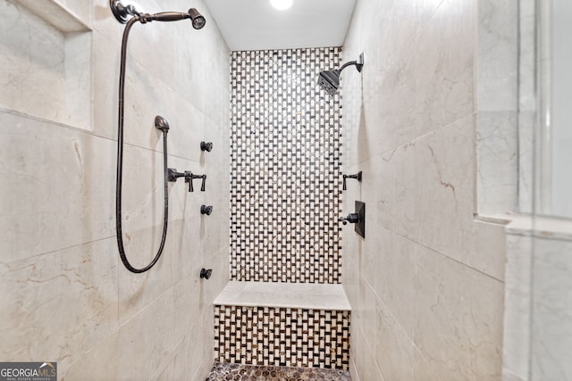 2502 Tritt Springs Trce NE, Marietta, GA 30062 - full bath featuring tiled shower