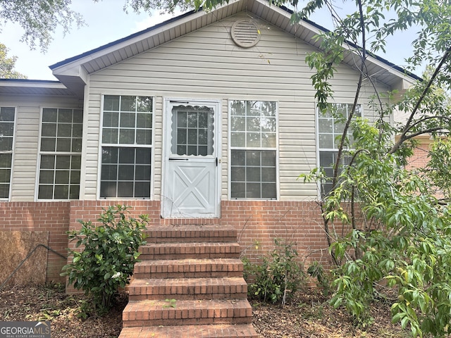 895 Ga Highway 57, Kite, GA 31049 - entrance to property with brick siding